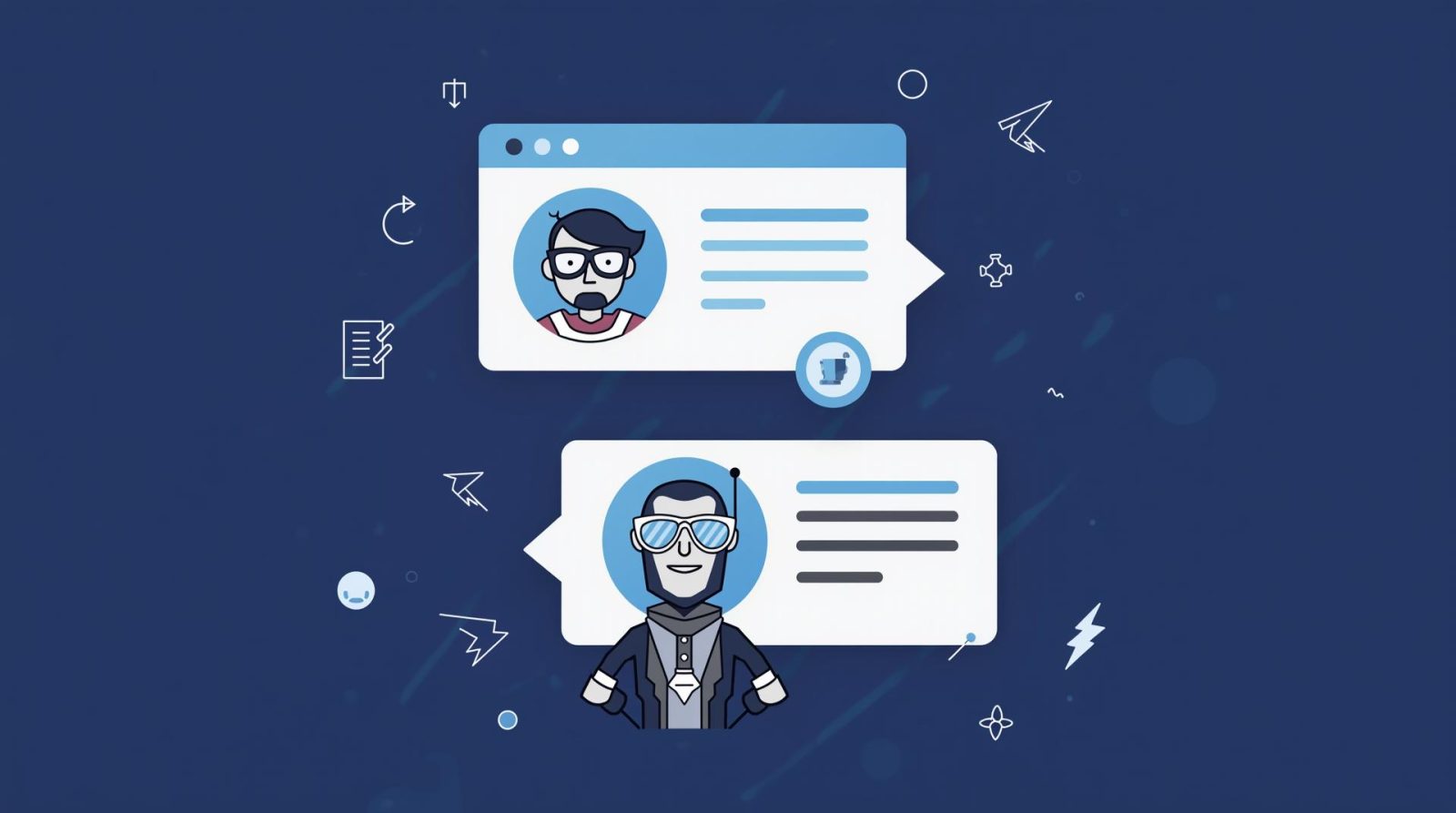 Узнайте, как AI-чатботы увеличивают конверсию на 200% с помощью персонализации и моментальной реакции в B2B и B2C кейсах.