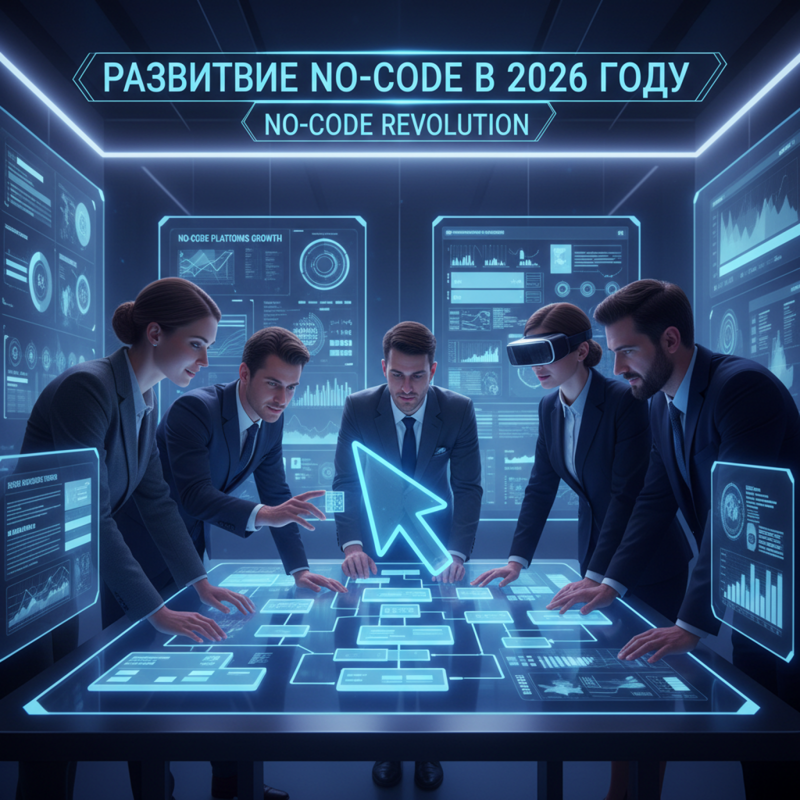 Развитие No-Code в 2026 году: AI-First Платформы и Будущее Разработки с Cursor